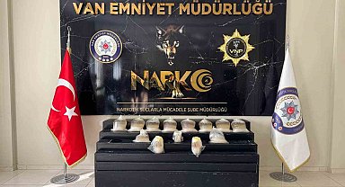 Van'da 50 kilo metamfetamin ele geçirildi