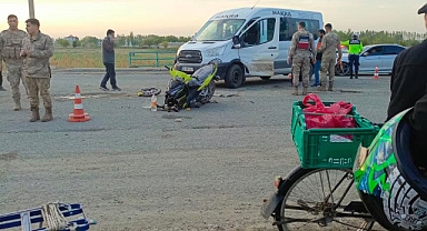 Halfeli-Hoş Haber Yolunda Kaza: 1 Yaralı Hastaneye Kaldırıldı