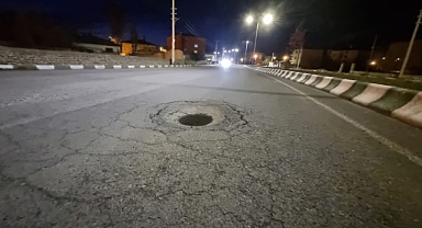 Iğdır’da Çöken Asfalt Tehlike Saçıyor: Sürücüler Zor Anlar Yaşıyor