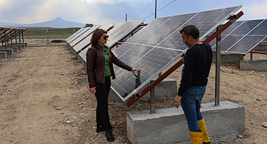 Iğdır’da Güneş Enerjisiyle Asfalt Tesisine Sıfır Maliyetli Enerji Desteği
