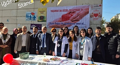 Iğdır’da Organ ve Doku Bağışı İçin Farkındalık Eğitimleri Sürüyor