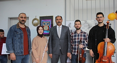 Aziz Gün’den Sanata Tam Destek: Öğrencilerin Eserleri Göz Doldurdu