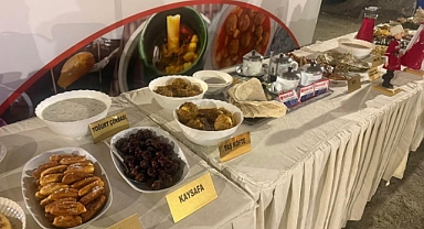 Iğdır'ın Yöresel Tatları Tuz Mağaralarında Tanıtıldı