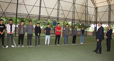 Milli Eğitim Müdürü Aziz Gün'den Aras Mesleki ve Teknik Anadolu Lisesi’ne Moral Ziyareti