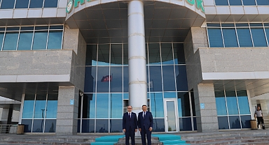 Rektör Prof. Dr. Ekrem Gürel’e Anlamlı Ziyaret: Cerrahpaşa Rektörü Prof. Dr. Nuri Aydın’dan İş Birliği Mesajı