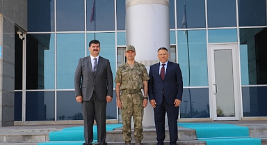 Tuğgeneral Tütüncü’den Rektör Gürel’e Nezaket Ziyareti