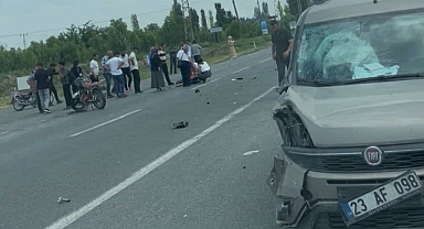 Iğdır Taşburun Yolunda Can Pazarı: Motosiklet Sürücüsü Ağır Yaralı