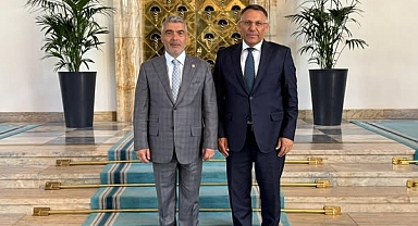 Rektör Gürel’den Vekil Alagöz’e TBMM’de Ziyaret: Iğdır İçin Ortak Vizyon Vurgusu