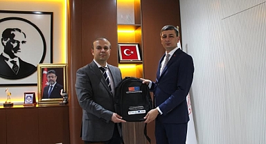 Vali Yardımcısı Akın Oruç’tan İl Müdürü Ahmet Tingiş’e Veda Ziyareti