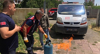 DKMP Personeline İtfaiyeden Yangın Güvenliği Eğitimi