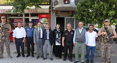 Emniyet Müdürü Niyazi Turgay’dan Gazi Halis Türkan’a Anlamlı Ziyaret