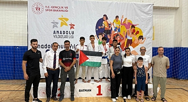 Iğdırlı judocular Batman'da Madalyalara Doymadı