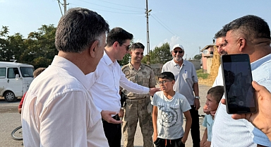 Kaymakam Erdoğan’dan Kacerdoğanşalı ve Bayatdoğanşalı Köylerine Ziyaret