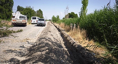 Özel İdare’den İki Köyde Toplam 2 150 Metrelik Yeni İçme Suyu Hattı