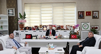 SERKA'dan Rektör Gürel'e Nezaket Ziyareti