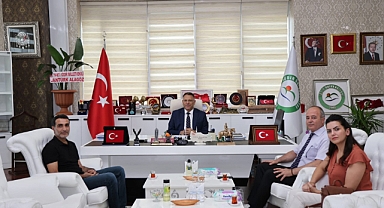 Bahçeşehir Koleji’nden Rektör Gürel’e Sıcak Ziyaret