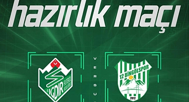 Iğdır FK U19, Hazırlık Maçında Bingölspor ile Karşılaşıyor