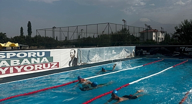 Karakoyunlu’da Yüzme Sevinci: Portatif Havuz Hizmete Açıldı!