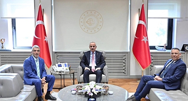 Rektör Gürel ve Milletvekili Alagöz’den Bakan Uraloğlu’na Iğdır Odaklı Ziyaret