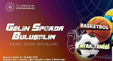 2025 Kamu Spor Oyunları Başlıyor: Kamu Çalışanları Sahaya İniyor