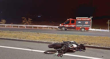 Iğdır-Suveren Yolunda Gece Yarısı Kaza: Motosiklet Sürücüsü Yaralandı