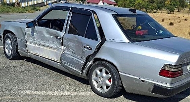 Iğdır Tuzluca Çevre Yolunda  Kaza Can Kaybı Yok