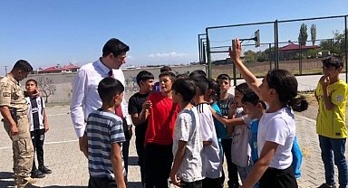 Kaymakam Fatih Erdoğan’dan Bulakbaşı İlk/Ortaokulu’na Ziyaret