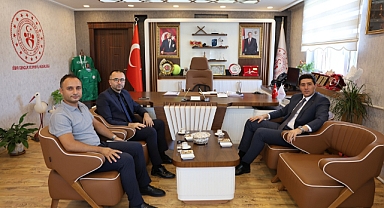 Kaymakam Fatih Erdoğan’dan İl Müdürlüğüne Ziyaret