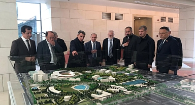 Rektör Gürel Başkanlığındaki Heyetten ADA Üniversitesine Ziyaret