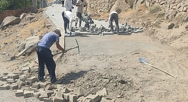 Tuzluca Üçkaya Köyü’nde Yol Çalışmaları Tamamlandı