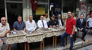 Vali Turan’dan Esnaf ve Vatandaş Ziyareti