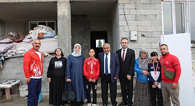 Balkan Şampiyonu Hiranur Uygun’a Anlamlı Ziyaret: “Gururumuz Oldu”