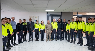 Emniyet Müdürü Turgay’dan Trafik Denetleme Şubesine Ziyaret 