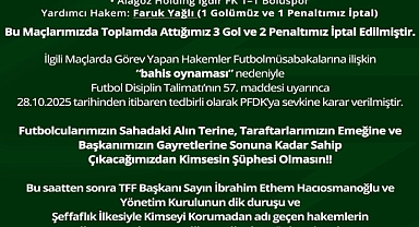 Iğdır FK’dan Hakem Depremi! “3 Gol + 2 Penaltımız Gasp Edildi!”