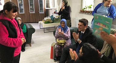 Kaymakam Fatih Erdoğan’dan Tenzile Erdoğan Bakım ve Rehabilitasyon Merkezi’ne Ziyaret