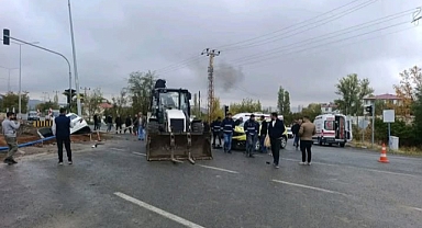 Tuzluca’da Yol Çalışması Alanında Kaza: İki Sürücü Yaralandı