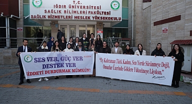 Iğdır Üniversitesi’nde 25 Kasım Programı: Kadına Şiddete Karşı Farkındalık Mesajı Güçlü Bir Şekilde Verildi