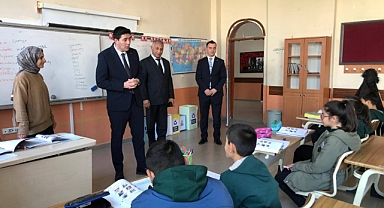 Kaymakam Fatih Erdoğan’dan Taşburun Ortaokulu’na Ziyaret