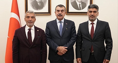 Milletvekili Alagöz ve Vali Turan’dan Milli Eğitim Bakanı Yusuf Tekin’e Ziyaret