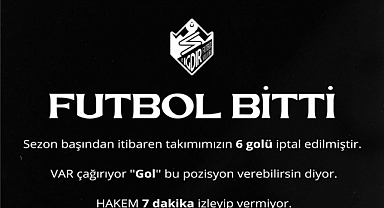 IĞDIR FK’DAN FEDERASYONA  TAKIMI LİGDEN ÇEKECEZ.