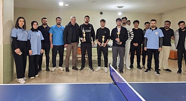 YURTLİG Masa Tenisi Müsabakaları Coşkuyla Tamamlandı