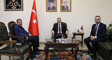 Hayati İnanç’tan Vali Turan’a Ziyaret