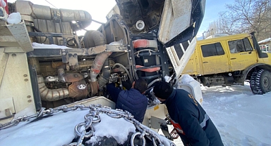 Iğdır İl Özel İdaresi Kışa Hazır: Karla Mücadelede 7/24 Görev Başında