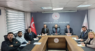 İl Müdürü Recai Şahin Başkanlığında 2026’nın İlk Yurt Toplantısı Yapıldı