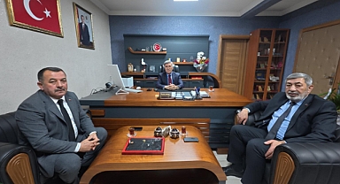 İl Özel İdaresi Genel Sekreteri Akkuş’a Tebrik Ziyareti