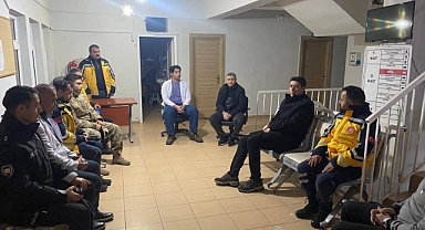 Kaymakam Yılbaşı Tedbirlerini Sahada Denetledi