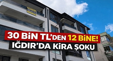 30 Bin TL’lik Kiralar 12 Bin TL’ye Düştü