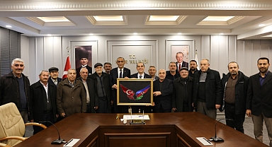 Aralık Belediye Başkanı Güzelkaya’dan Vali Taşolar’a Hayırlı Olsun Ziyareti