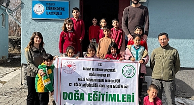 Doğa Koruma ve Milli Parklar Genel Müdürlüğü (DKMP) Erzurum Bölge Müdürlüğü’nden Tuzluca’da Eğitim Hamlesi