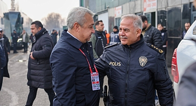 Emniyet Müdürü Turgay’dan Maçta Görev Yapan Personele Moral Ziyareti